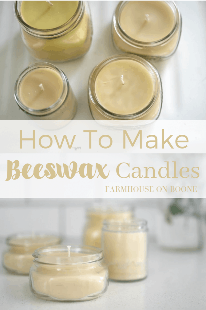 How to Make Beeswax Candles in Glass Jars: DIY Beeswax Candles