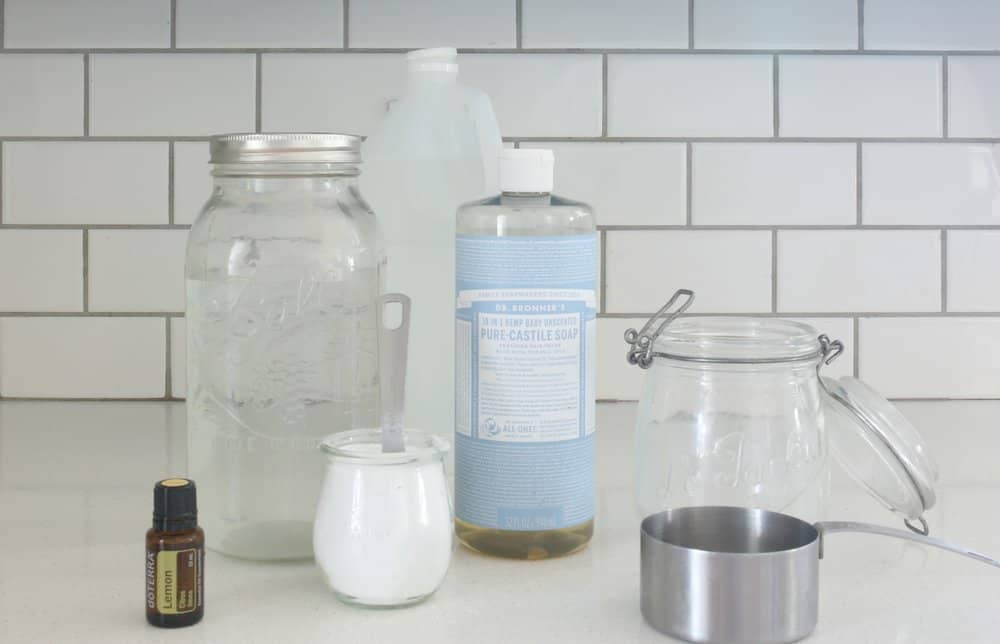 Non-Toxic Daily Shower Cleaner {with essential oils} - One Essential  Community