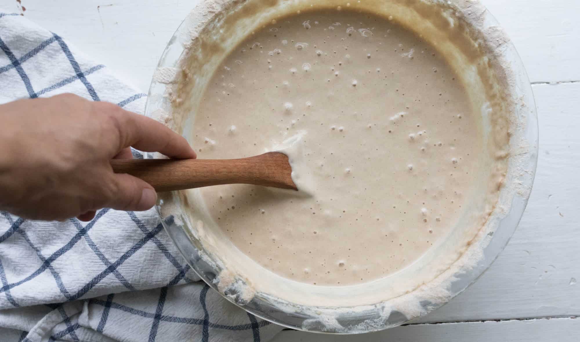 How To Make A Sourdough Starter From Scratch - Farmhouse On Boone