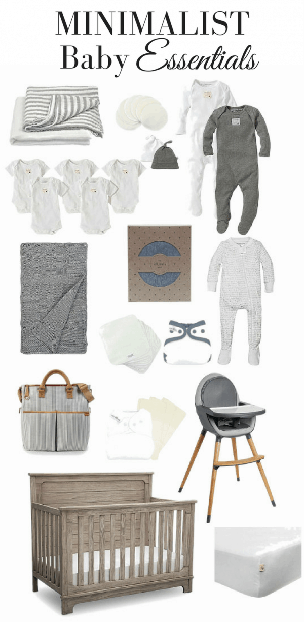 Minimalist Baby Essentials- Baby Checklist - Farmhouse On Boone