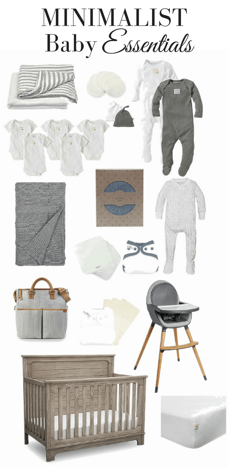 Minimalist Baby Essentials Baby Checklist for the Natural Mom