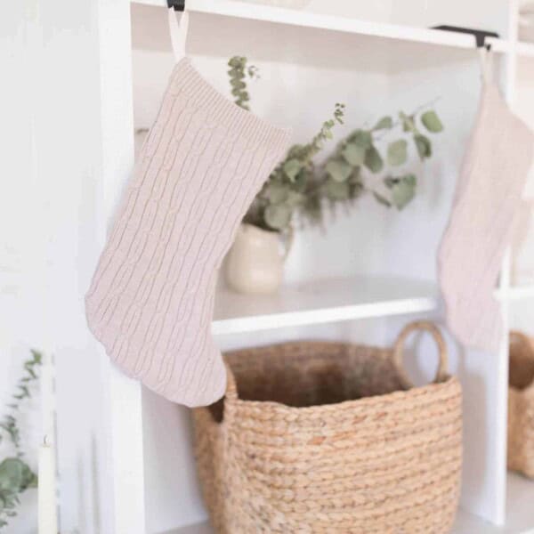 DIY Christmas Stockings from Sweaters Simple Video Tutorial