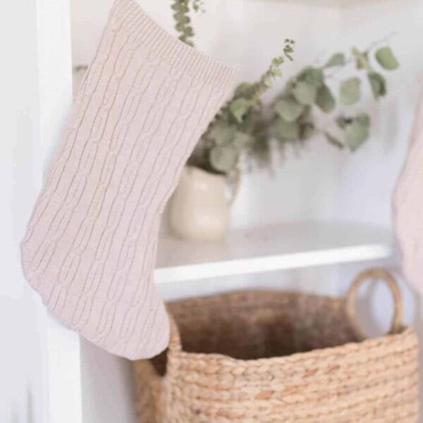 DIY Christmas Stockings from Sweaters Simple Video Tutorial