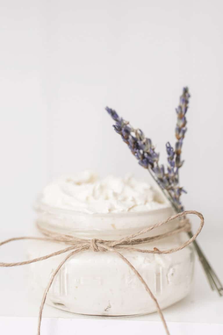 DIY Whipped Body Butter Recipe- All Natural - Farmhouse on Boone