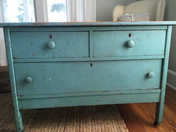 How to Strip Paint from an Antique Dresser - Farmhouse on Boone