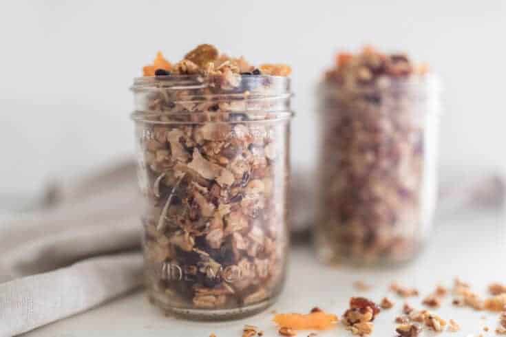 Homemade Rustic Granola Recipe - Farmhouse on Boone