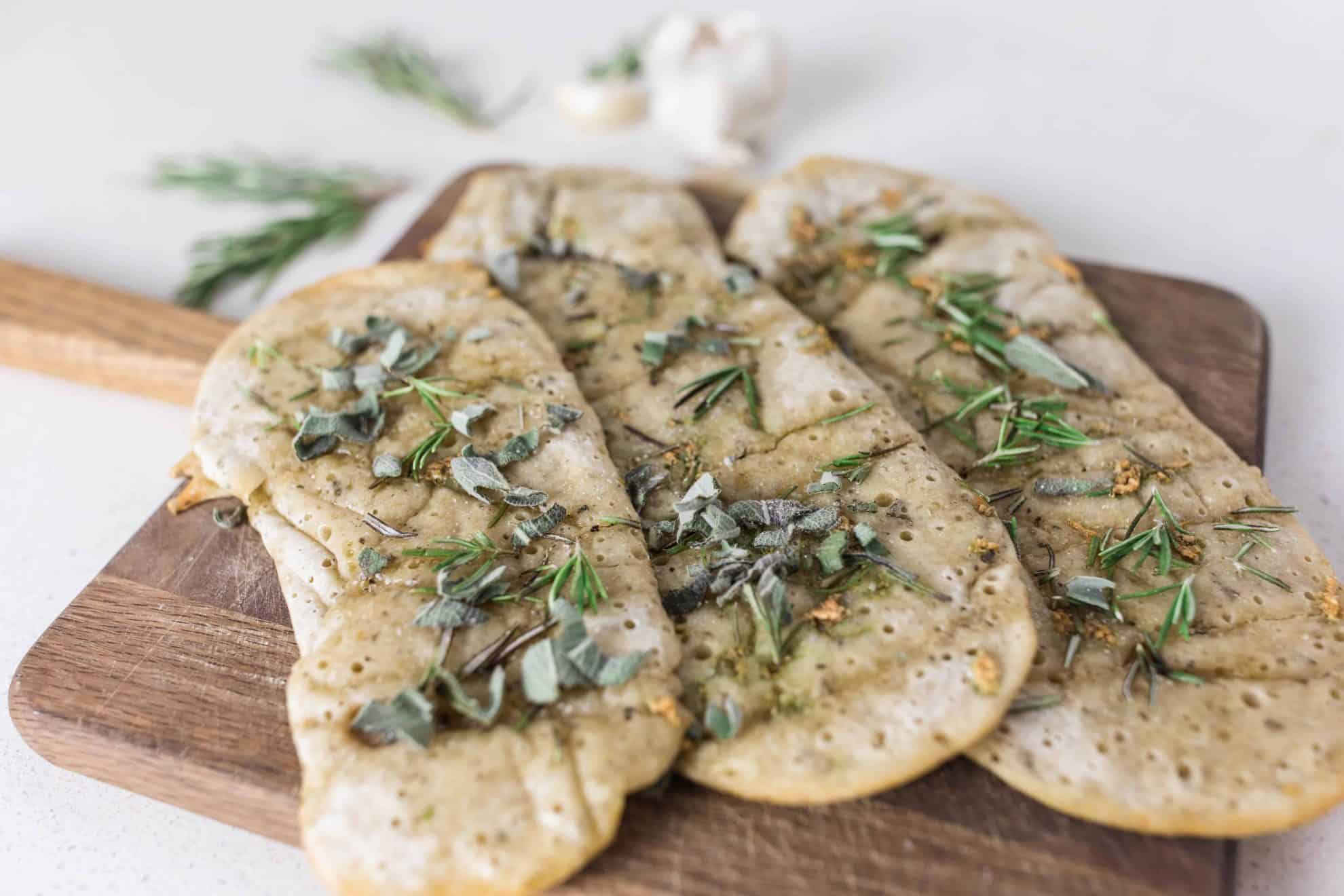 Easy Sourdough Flatbread - Farmhouse on Boone