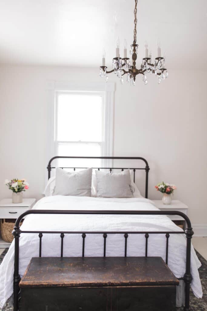 A Review Of Our Iron Bed From Target Farmhouse On Boone