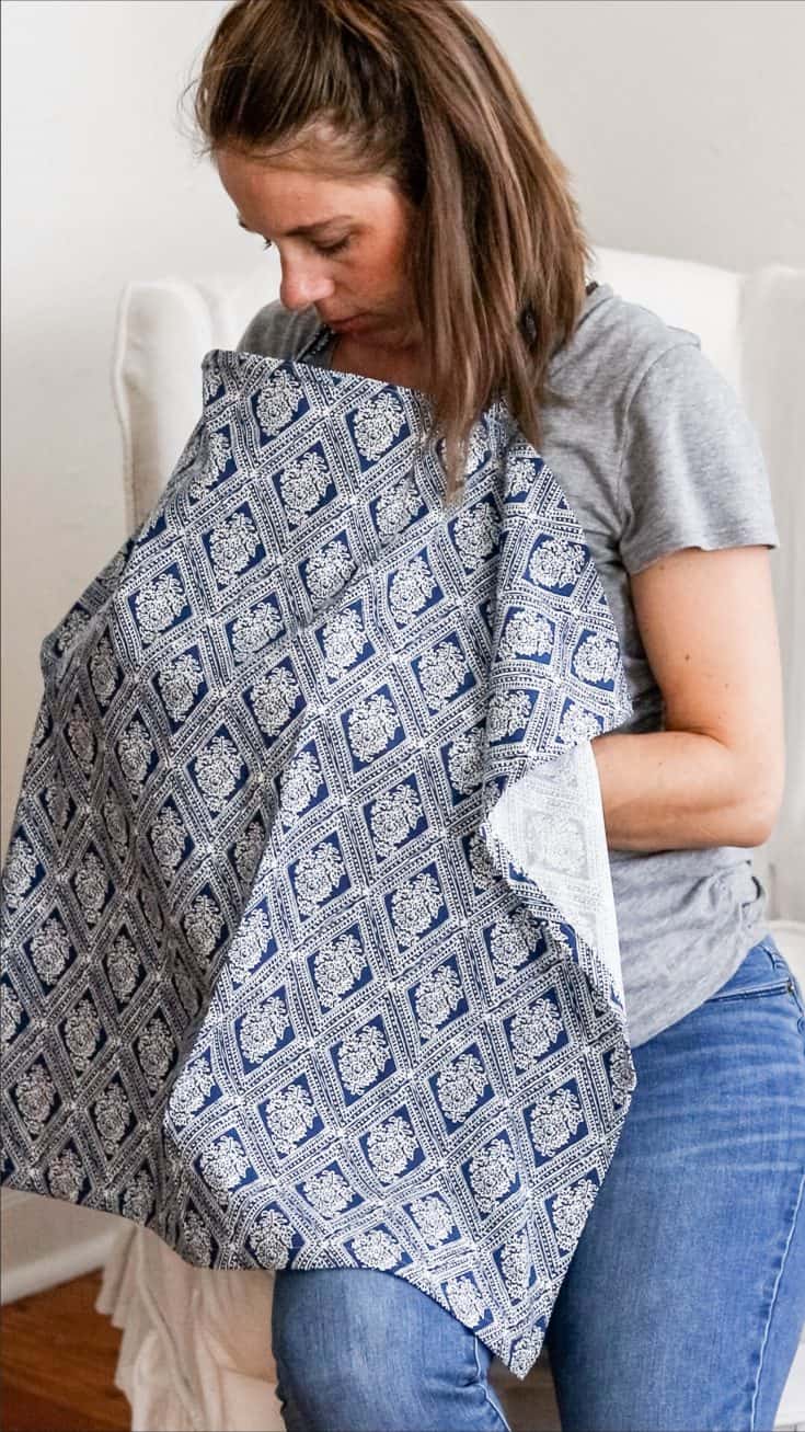 The Best Nursing Cover Tutorial Farmhouse on Boone