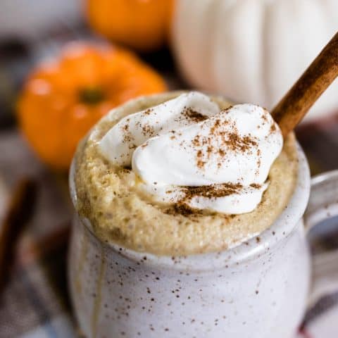 Homemade Pumpkin Spice Latte Recipe - 2 Ways - Farmhouse on Boone