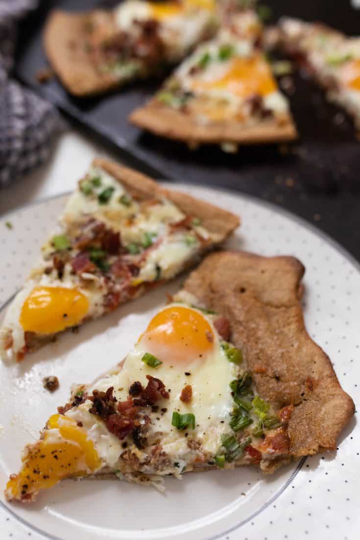 Breakfast Pizza Recipe With Sourdough Crust - Farmhouse on Boone