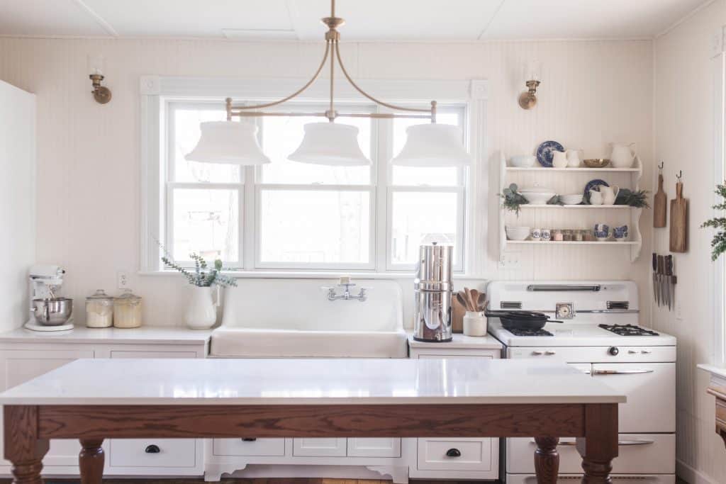 Our Farmhouse Kitchen Reveal! — The Grit and Polish