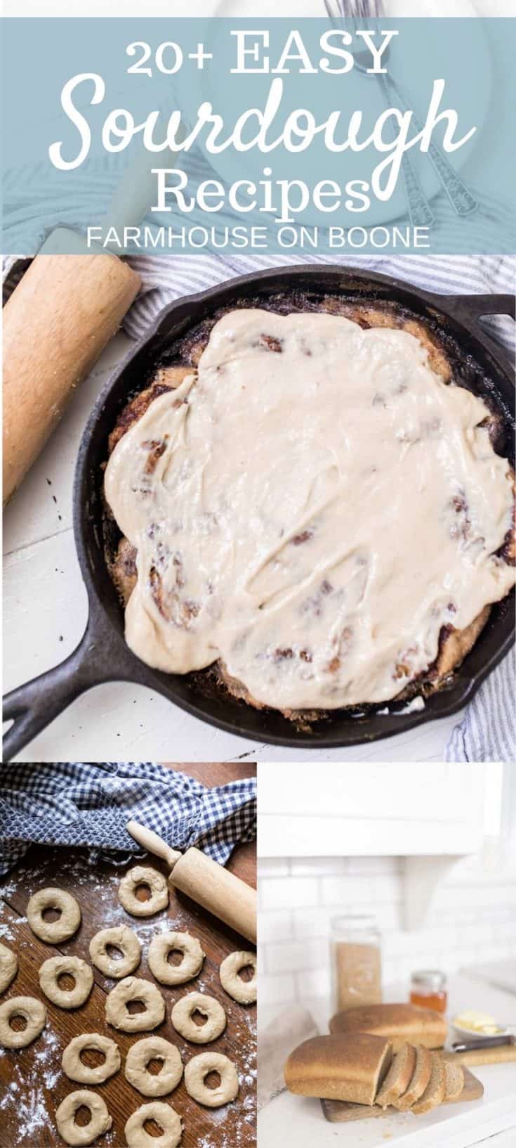 20+ Easy Sourdough Recipes Farmhouse on Boone