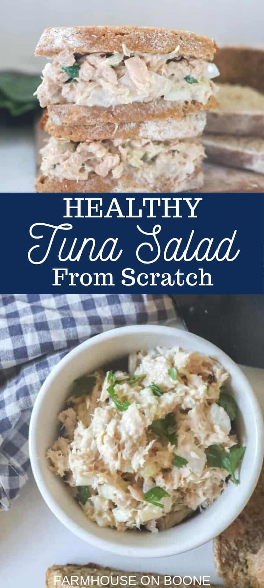 Healthy Tuna Salad - Farmhouse on Boone