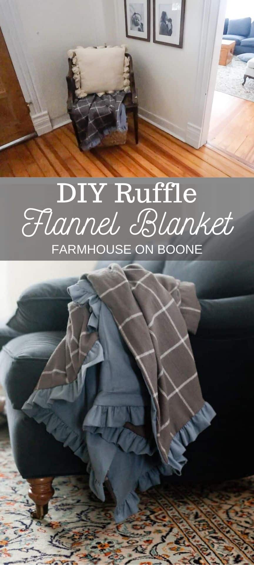 Flannel blanket 2024 diy