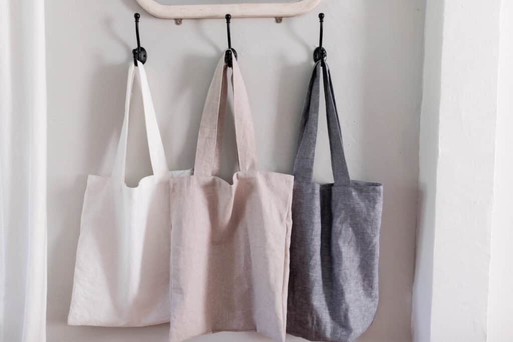 DIY Foldable Shopping Bag  Easy Reusable Tote Bag Sewing Tutorial