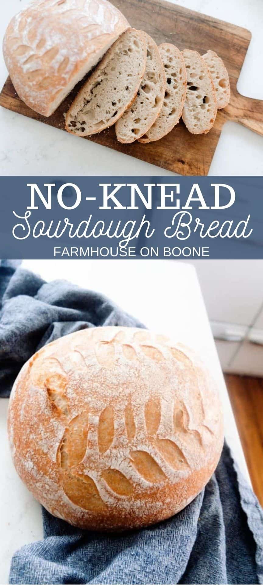 Beginner's Sourdough Bread Recipe - Farmhouse on Boone