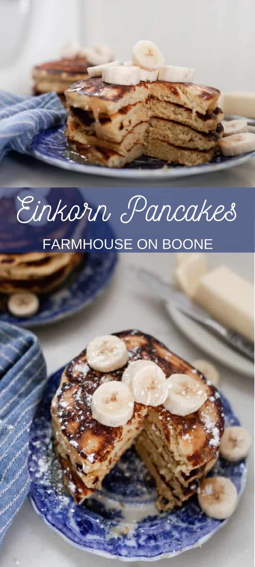 Einkorn Puff Pancakes - Farmhouse on Boone