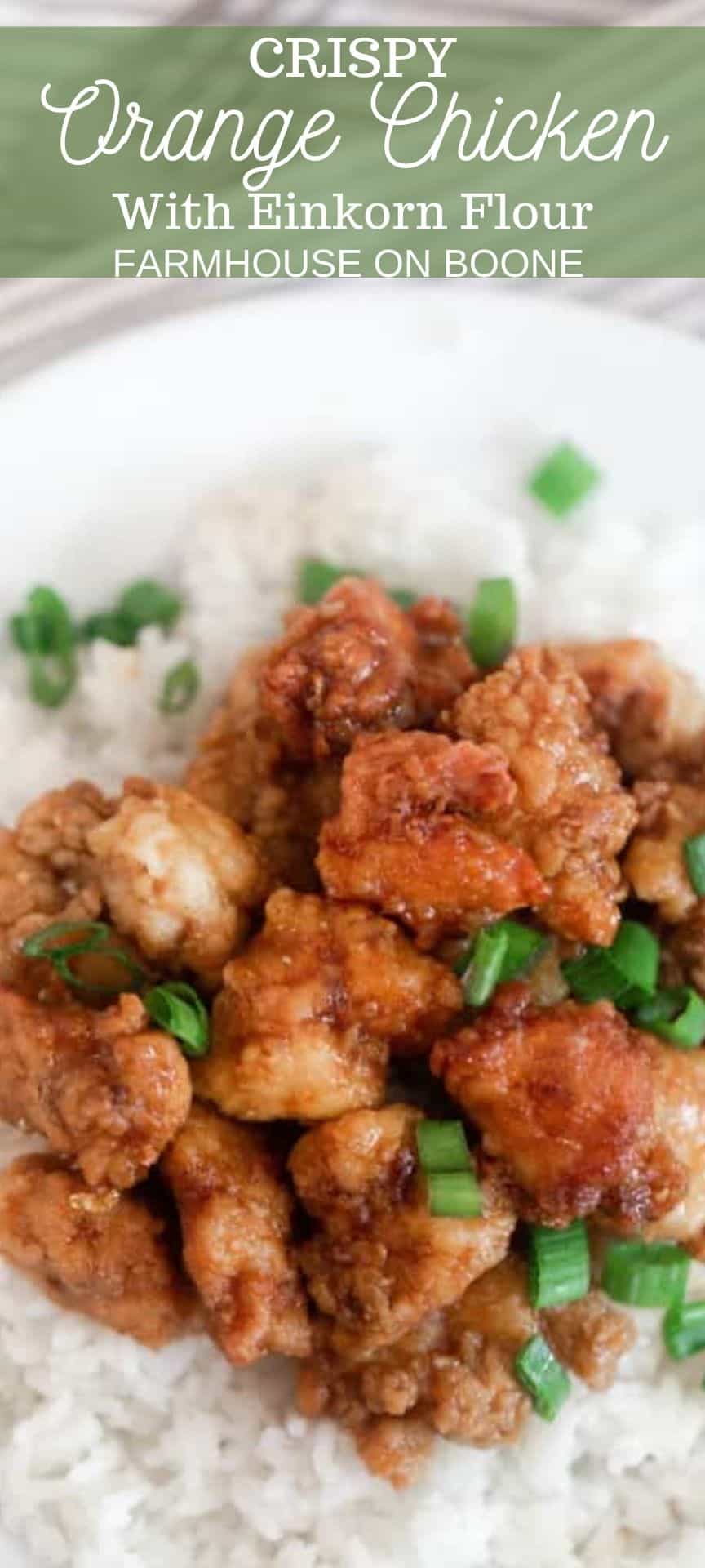 Easy Orange Chicken - From Scratch - Farmhouse on Boone