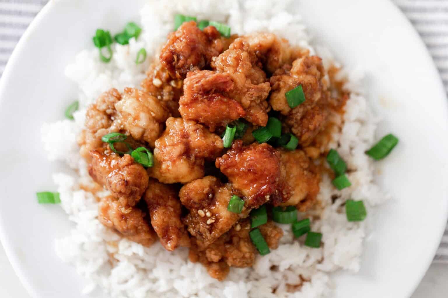 Easy Orange Chicken - From Scratch - Farmhouse on Boone