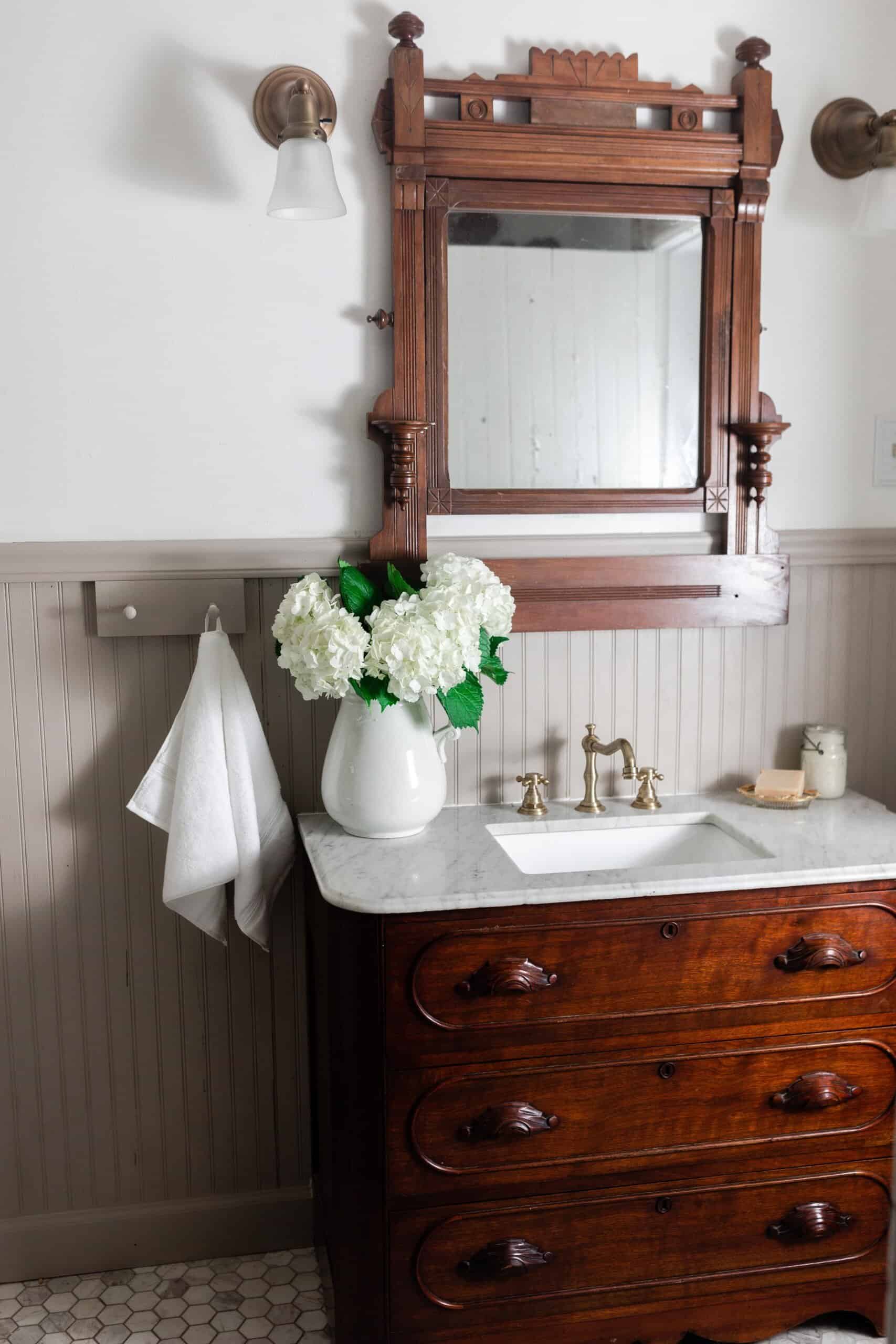 Modern Bathroom Shelf Farmhouse Bathroom White Shower Shelf 