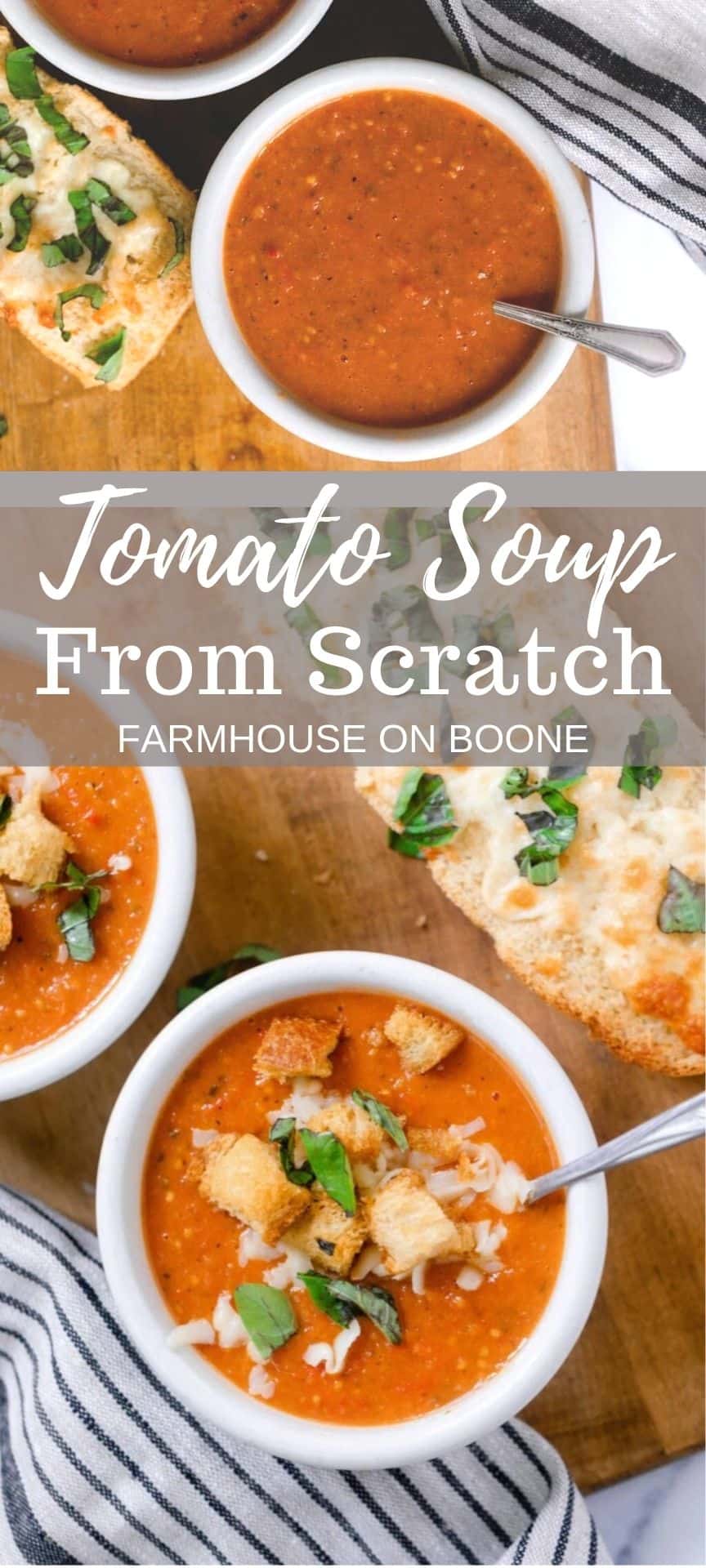 Tomato Soup From Fresh Tomatoes - Farmhouse on Boone