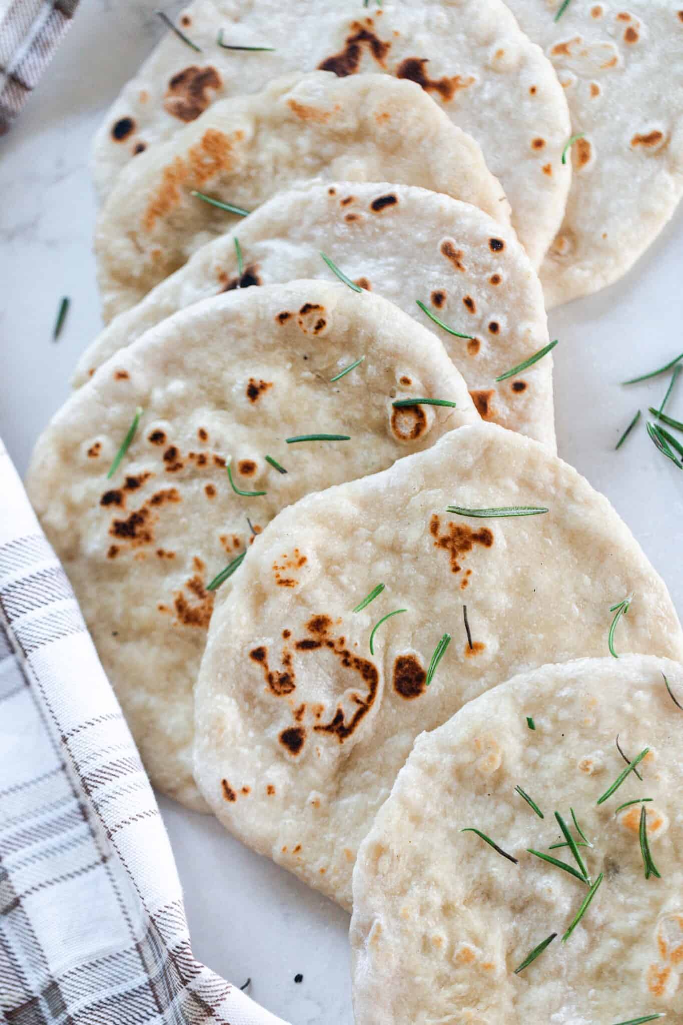 Easy Sourdough Flatbread - Farmhouse On Boone