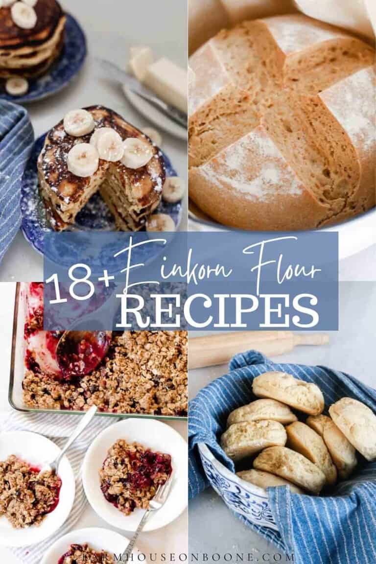 Einkorn Flour Recipes - Farmhouse on Boone