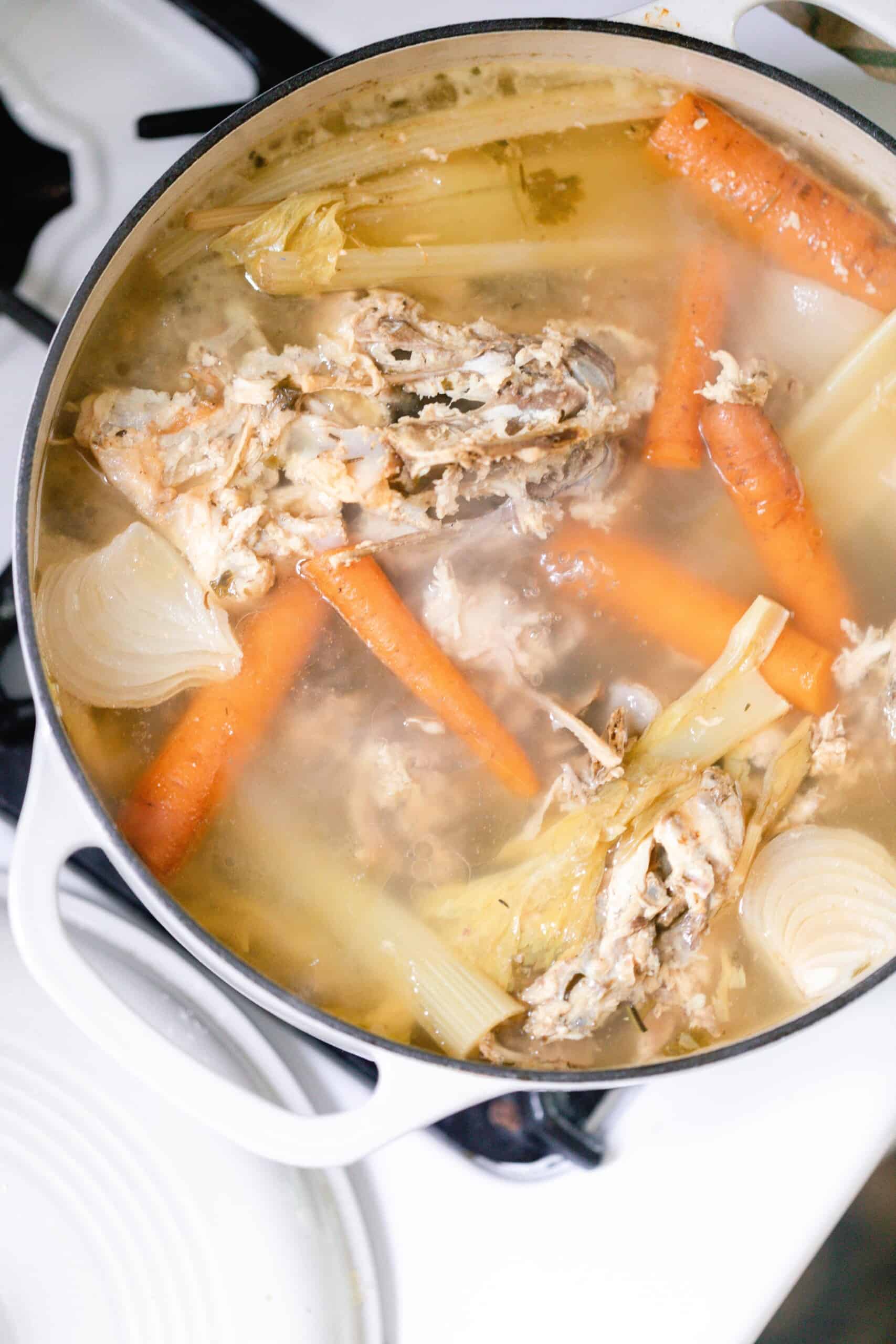 The Best Instant Pot Bone Broth - Farmhouse on Boone