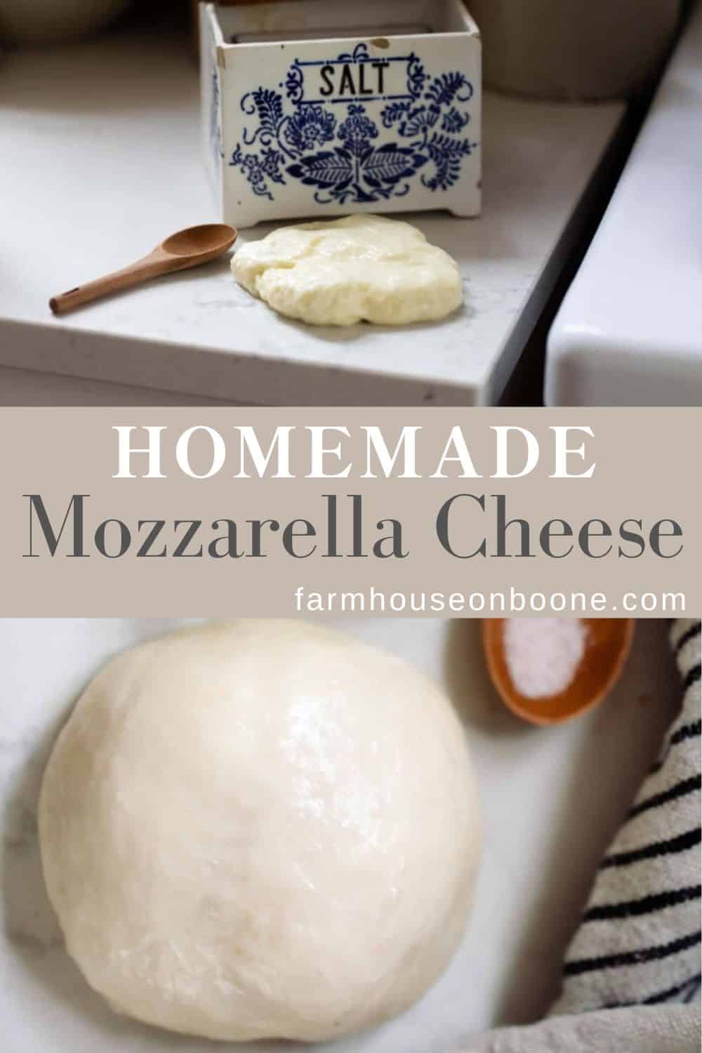 Homemade Mozzarella Cheese - Farmhouse on Boone