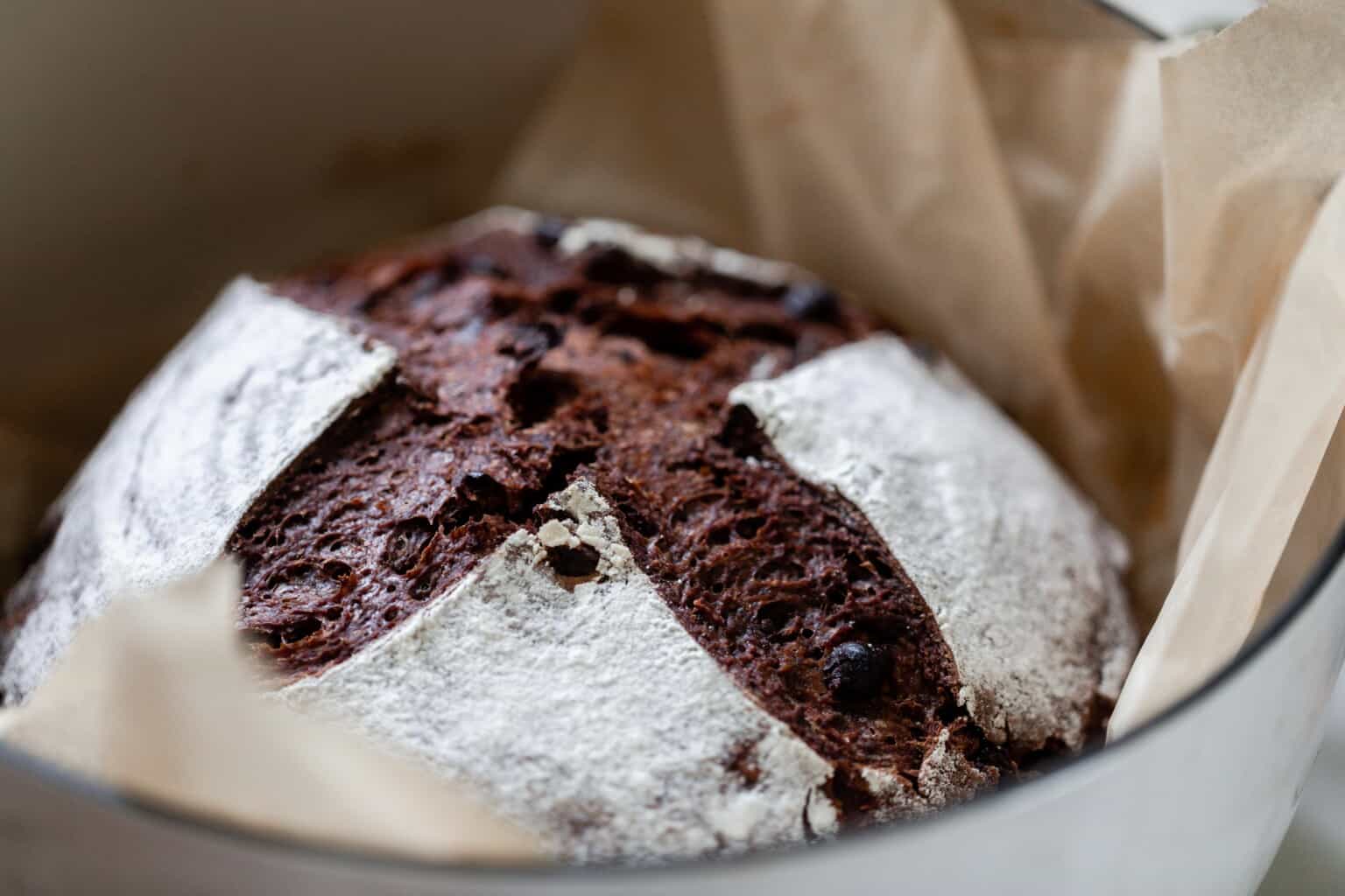 Chocolate Sourdough Bread - Farmhouse On Boone