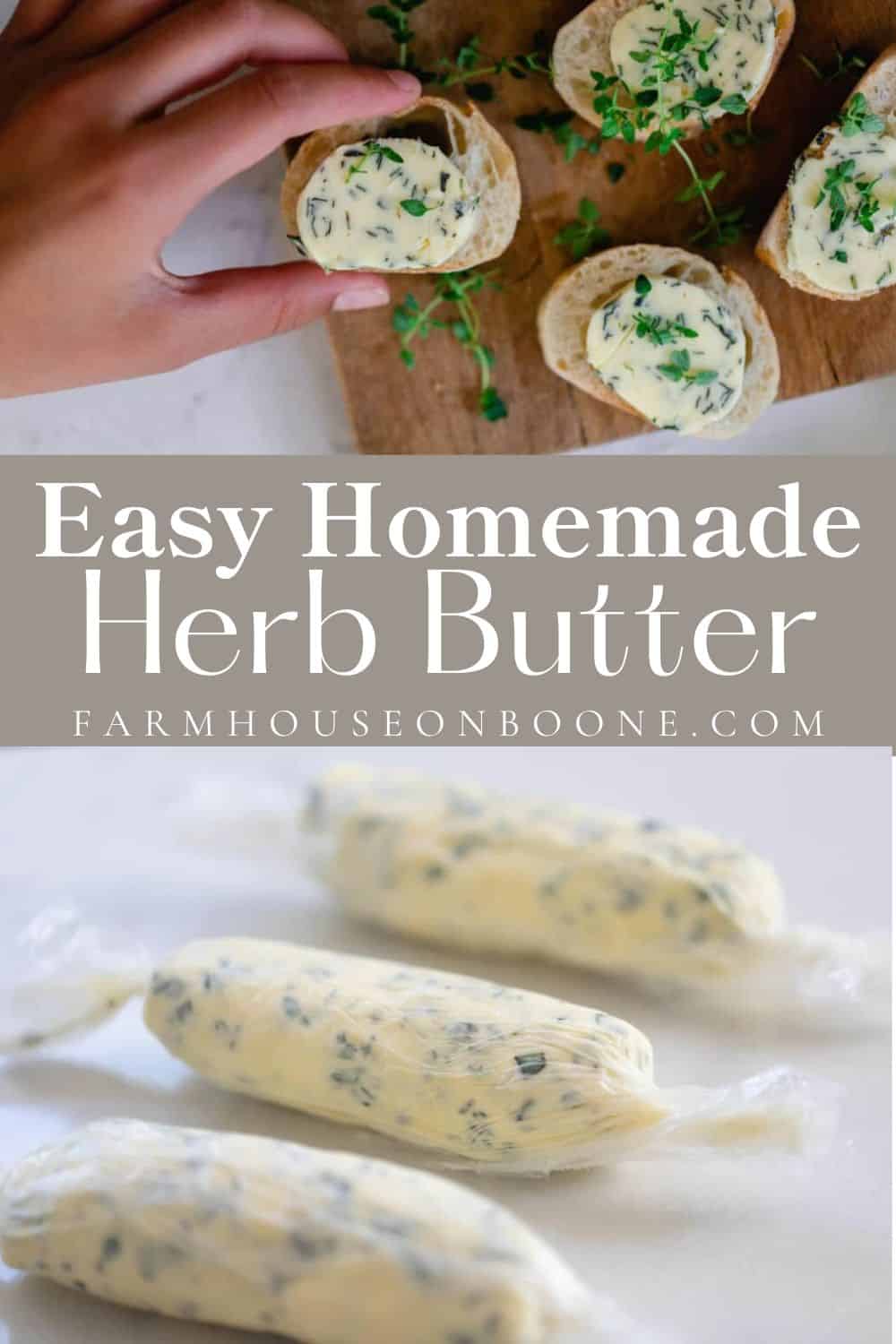 Easy Homemade Herb Butter Farmhouse On Boone   Herb Butter 