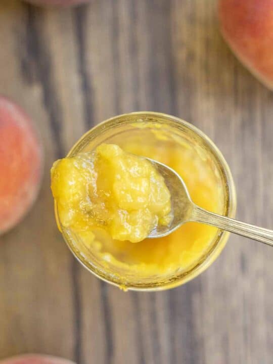 How to Make Easy Peach Jam, Peach Jam for Cake! Peach Recipe in Caldas! 