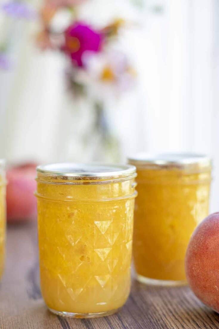 Homemade Peach Preserves - Farmhouse On Boone