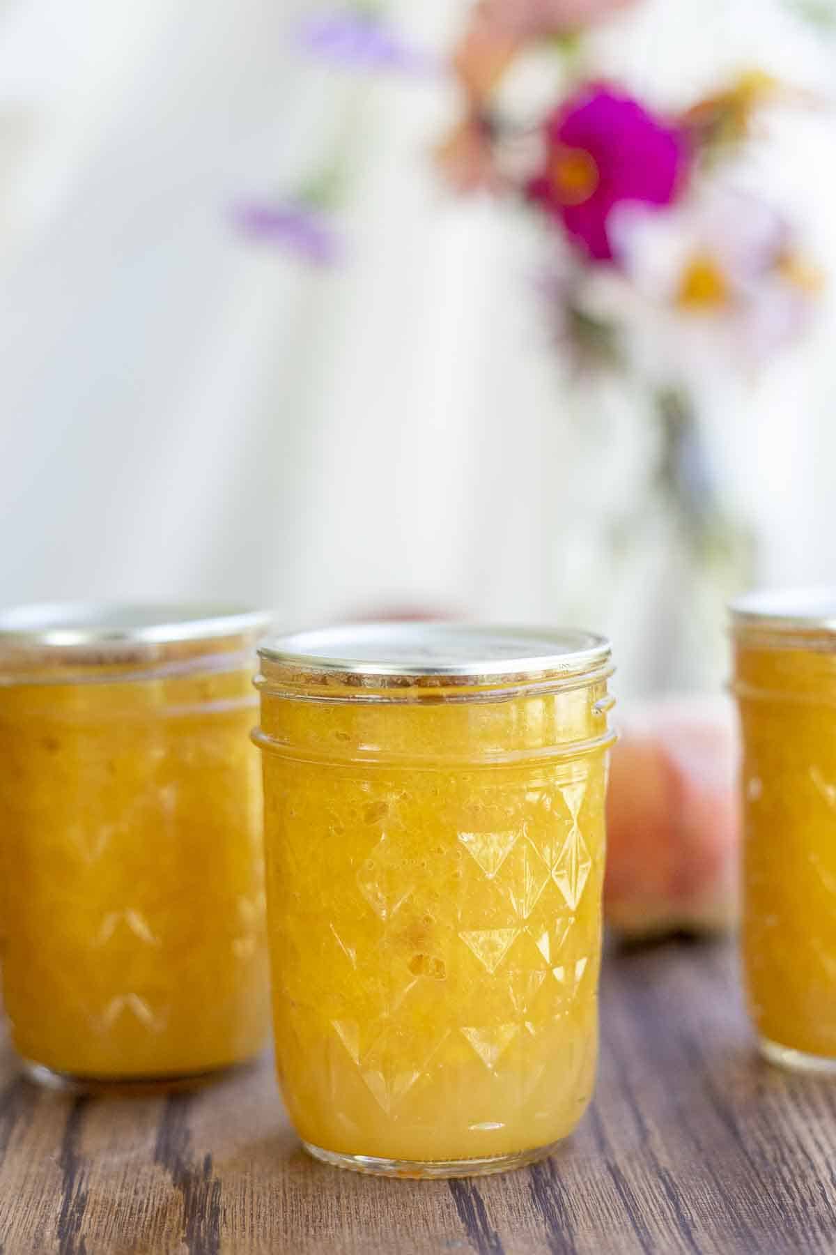 Homemade Peach Preserves - Farmhouse on Boone