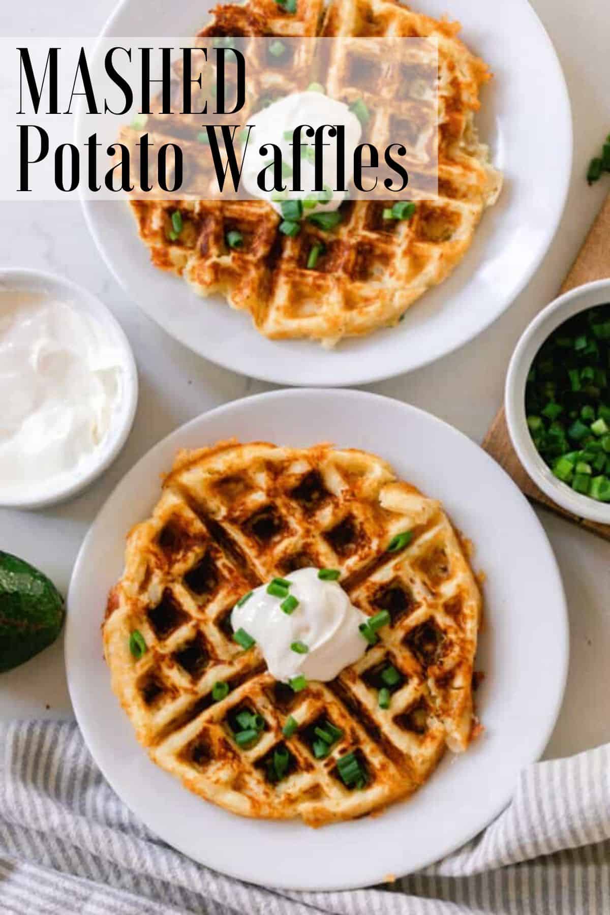 Easy Potato Waffles Two Ways Farmhouse On Boone