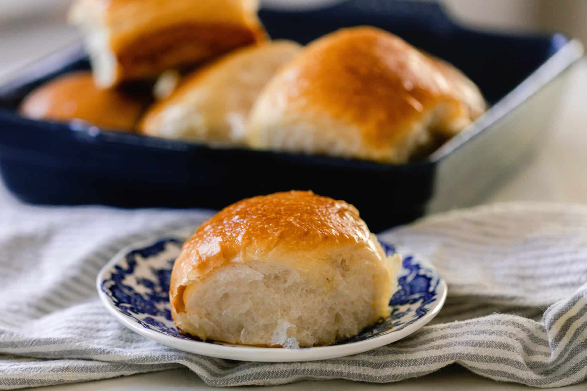 Easy Sourdough Dinner Rolls Farmhouse on Boone