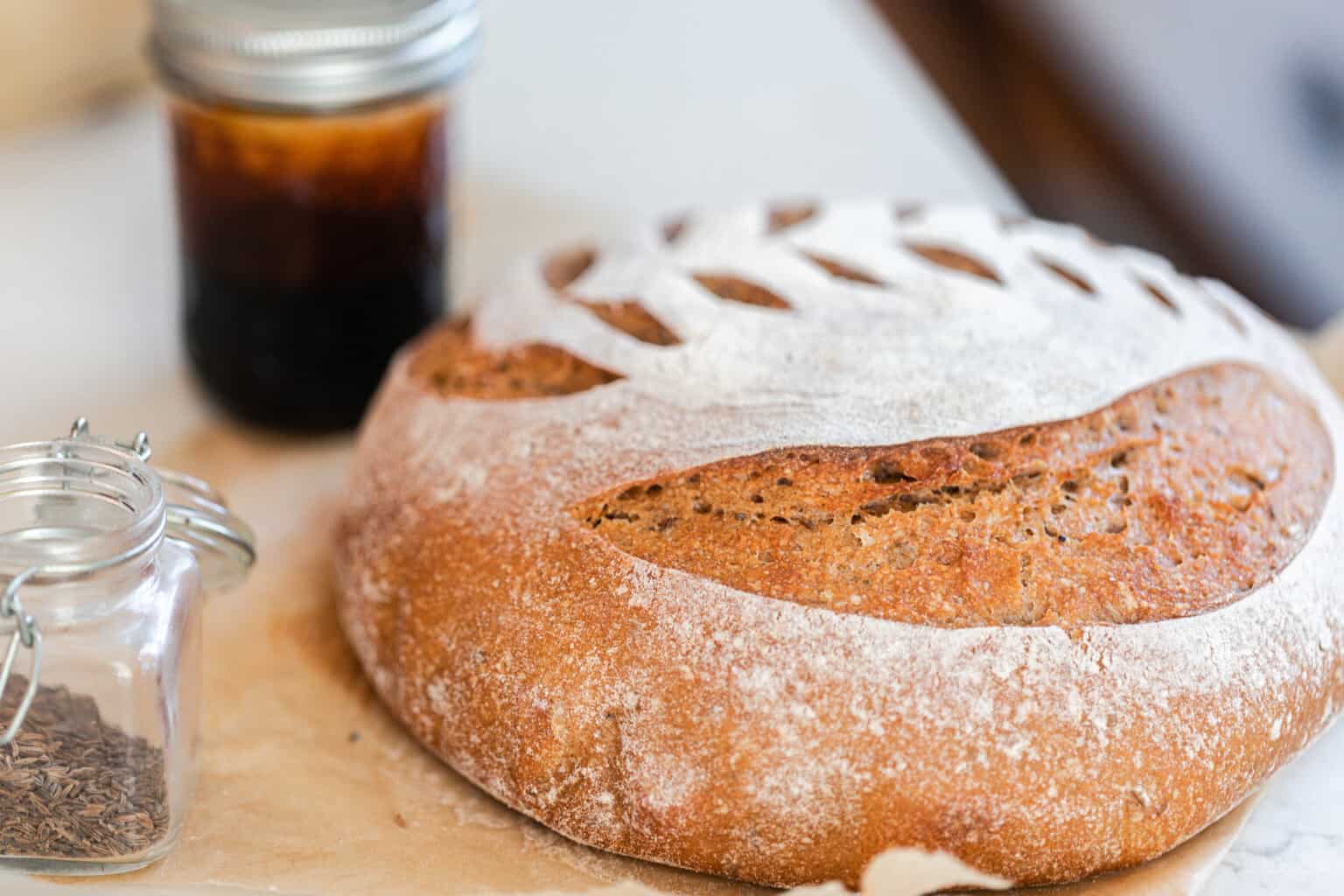 Sourdough Rye Bread - Farmhouse On Boone