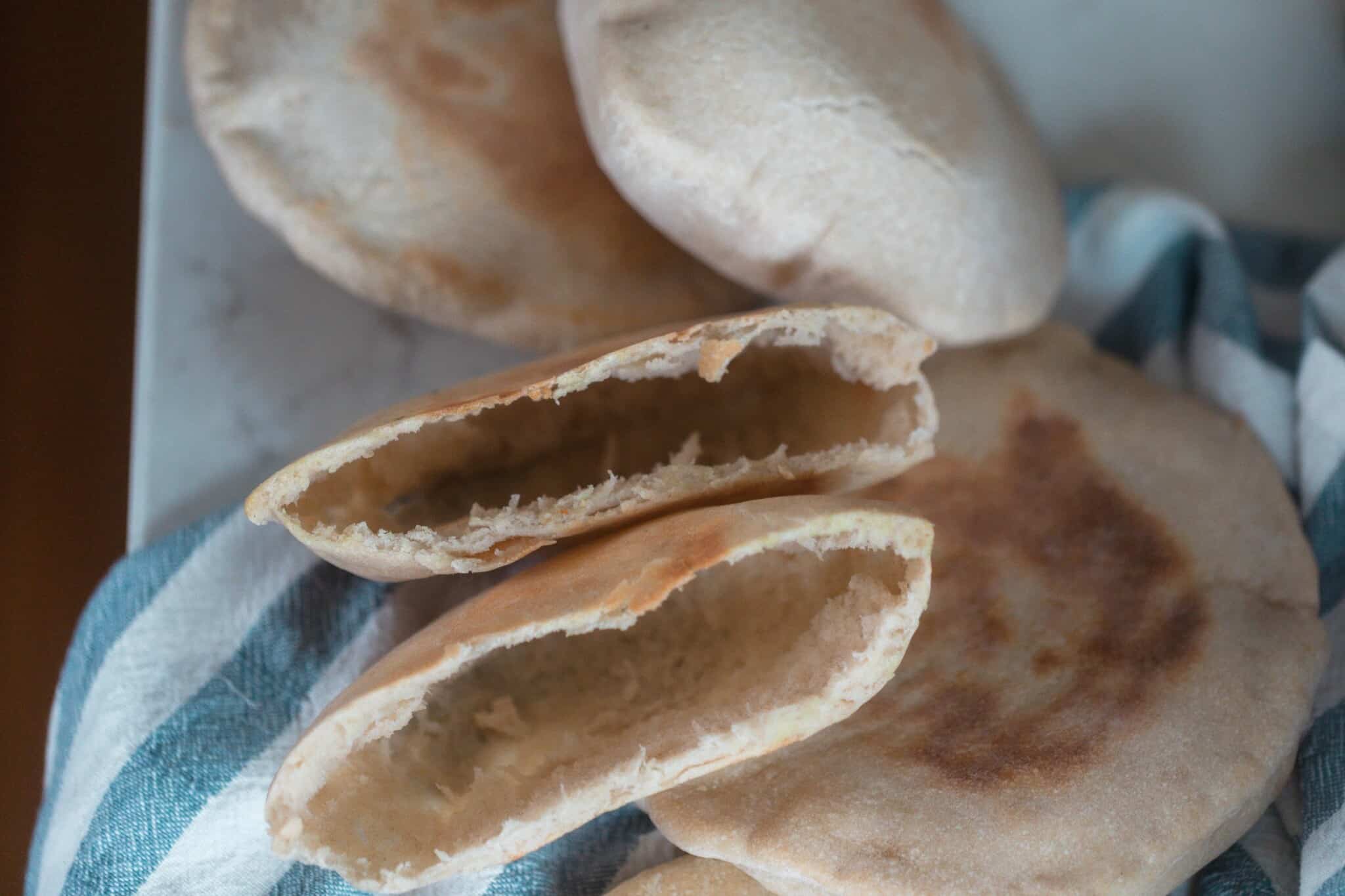 Easy Sourdough Pita Bread - Farmhouse on Boone