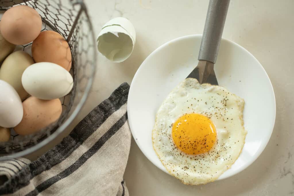 How to Cook Perfect Sunny Side Up Eggs • The Heirloom Pantry