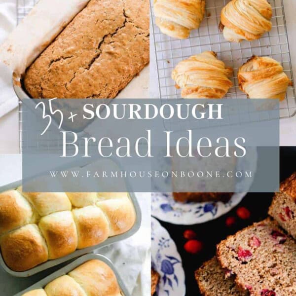 four pictures of sourdough bread ideas