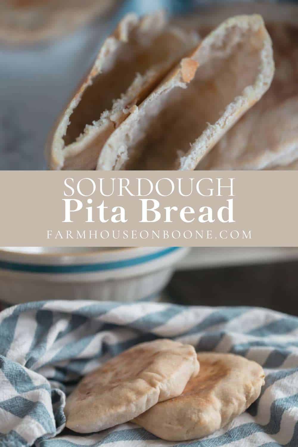 Easy Sourdough Pita Bread - Farmhouse On Boone