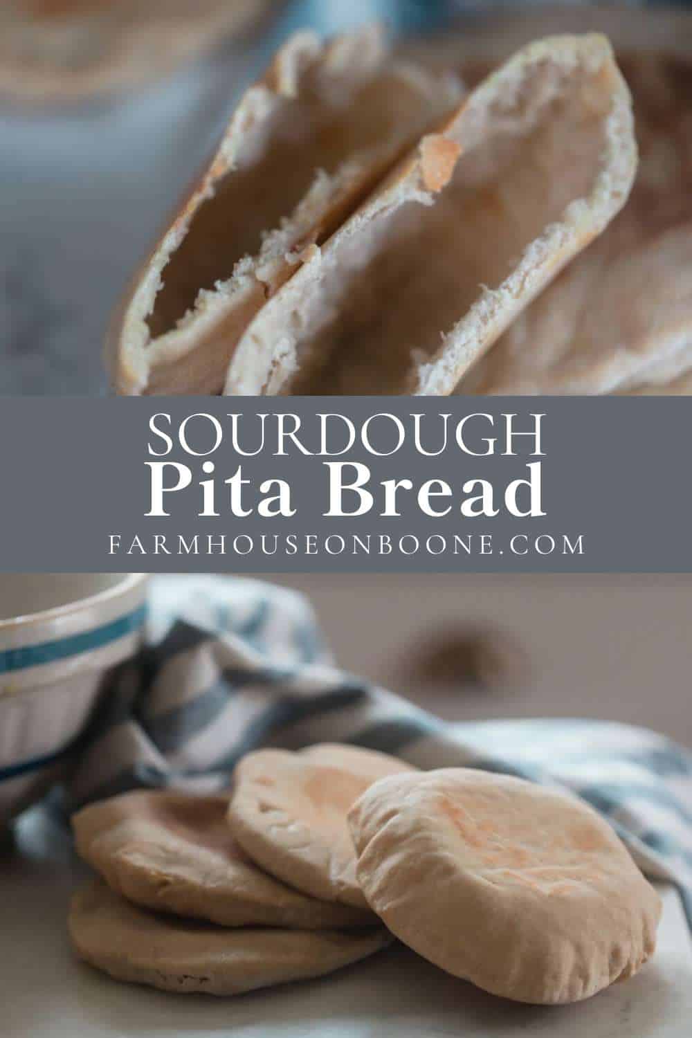 Easy Sourdough Pita Bread - Farmhouse On Boone