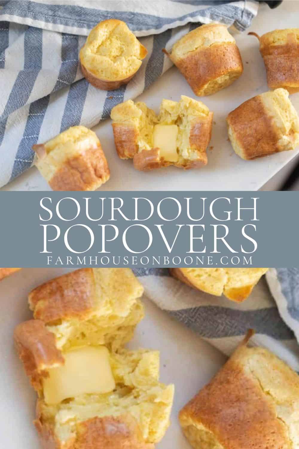 Easy Sourdough Popovers Recipe - Farmhouse On Boone