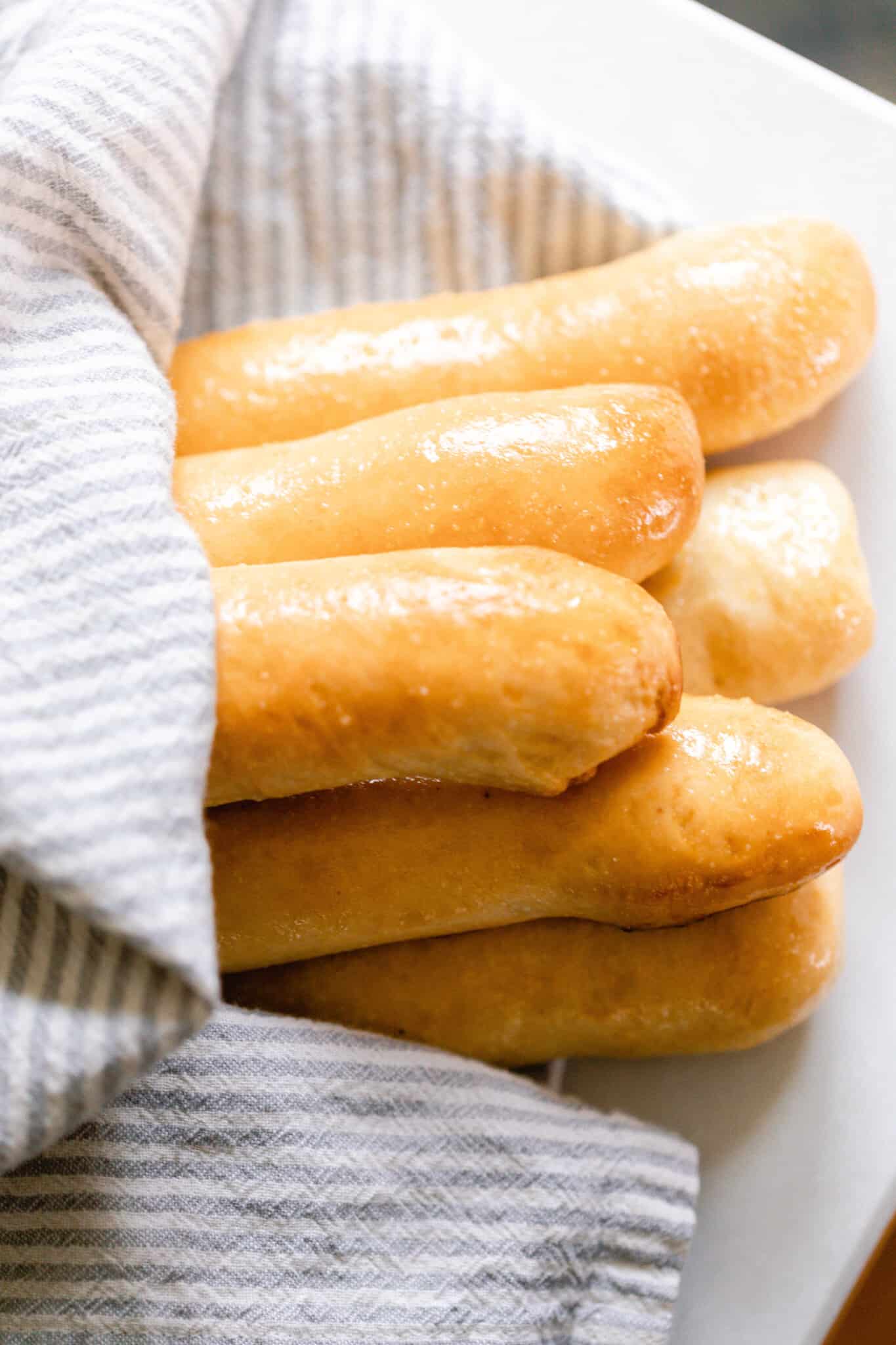 Delicious Sourdough Breadsticks - Farmhouse on Boone