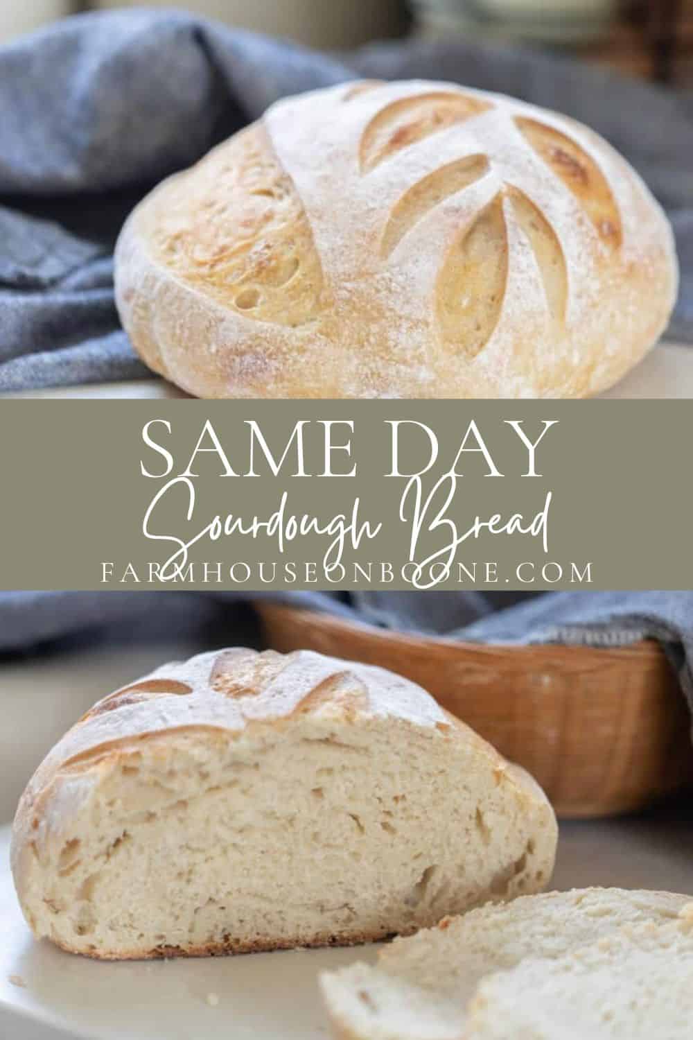 Same Day Sourdough Bread Recipe Farmhouse On Boone   Same Day Sourdough Bread 3 