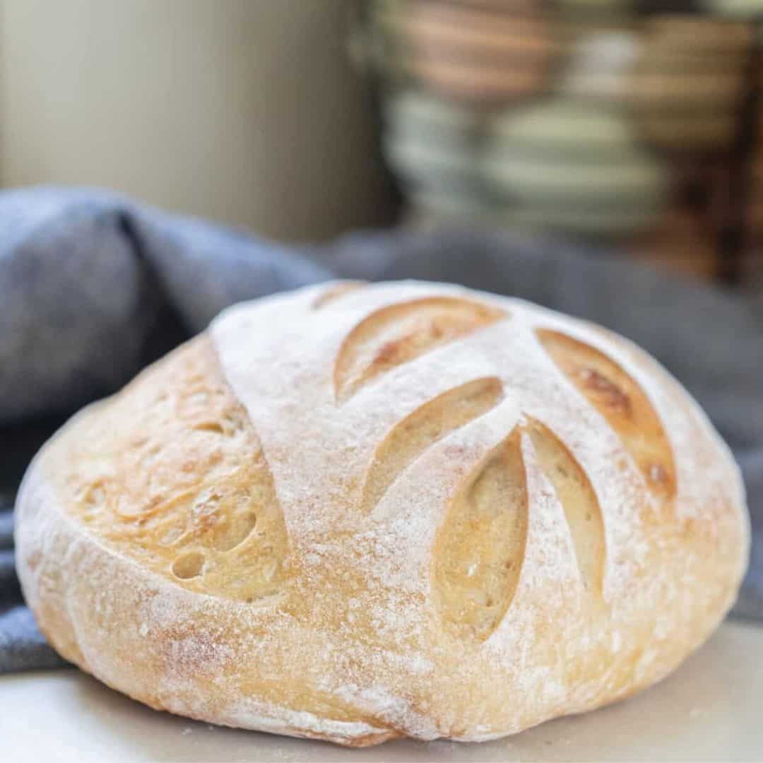 Same Day Sourdough Bread Recipe - Farmhouse on Boone