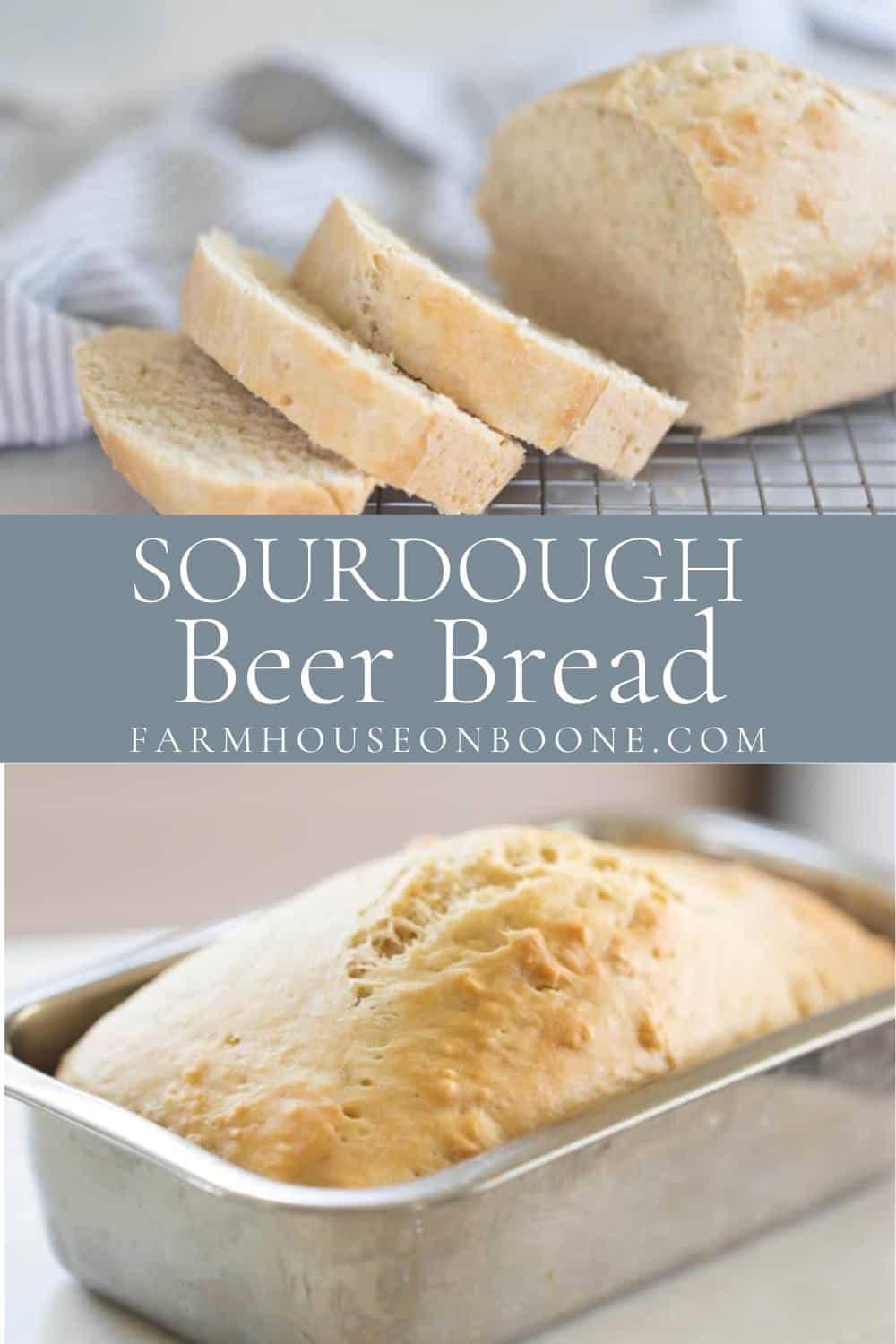 Sourdough Beer Bread Recipe - Farmhouse on Boone