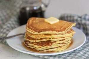 Sourdough Buttermilk Pancakes - Farmhouse On Boone