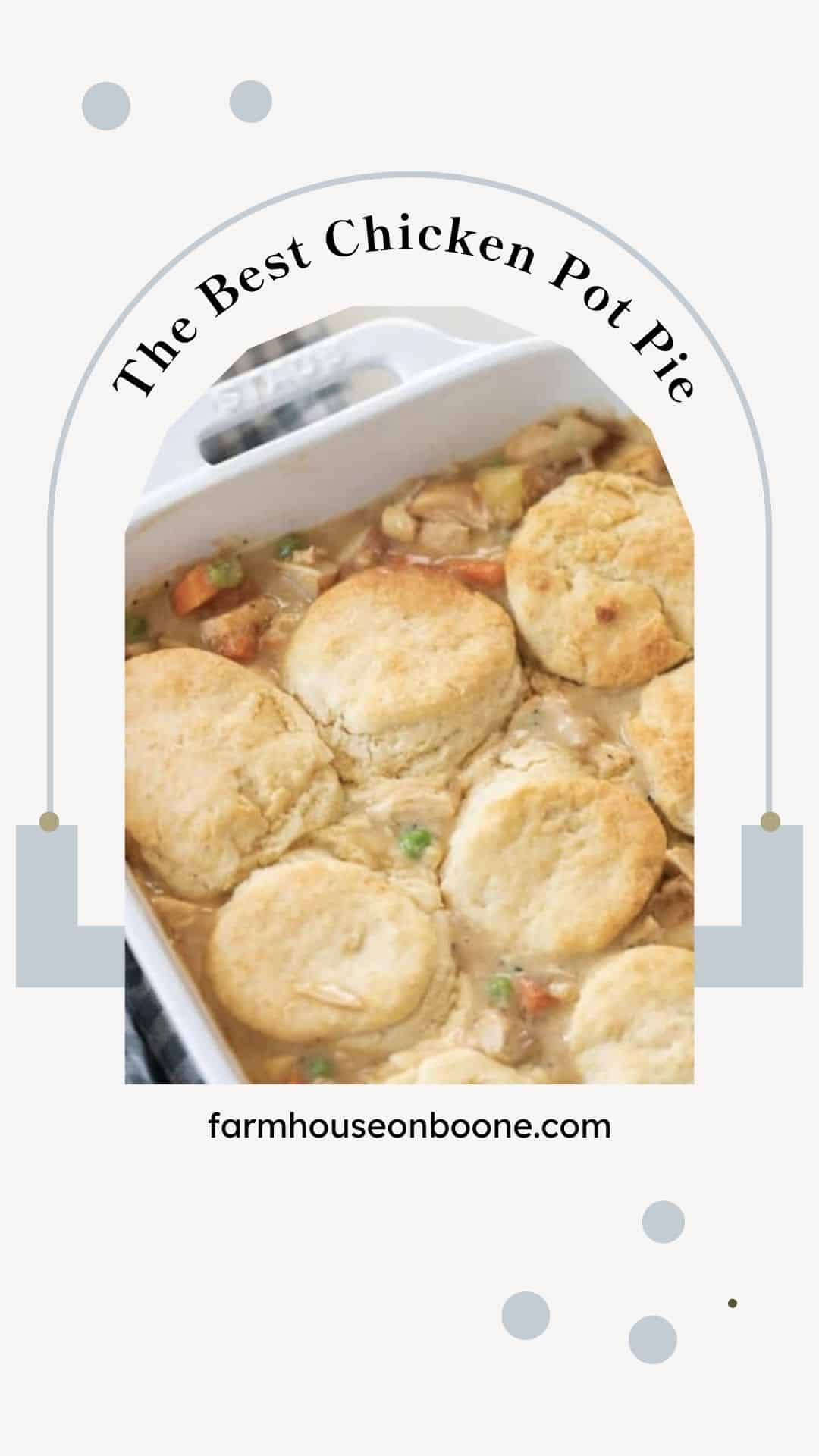 Paige Farmhouse Diner - **Lunch Special** Chicken Pot Pie Biscuit